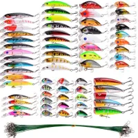 Set of fishing woblers 84 pcs