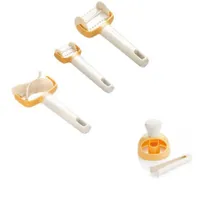 Set of rollers for dough and pliers - 4 pcs