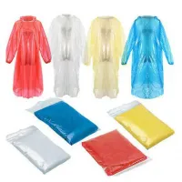 Disposable cape poncho for adults - unisex, quality and practical