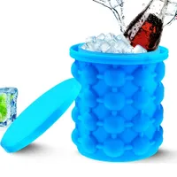 Silicone ice vessel