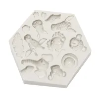 Silicone form safari animals