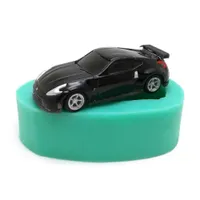 Silicone form racing car