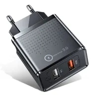 Network Adapter Dual USB Quick Charge K696