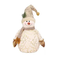 Bonhomme de neige avec chapeau 60 cm