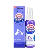 Spray pentru curățarea dinților pentru pisici și câini - Îngrijire dentară, prevenire a tartrului, spray pentru dinți pentru animale de companie 30 ml