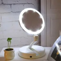 Table mirror with lighting T1875