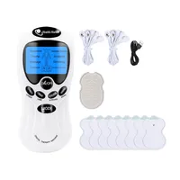 Muscle electrostimulator EMS with gel pads Physiotherapy Slimming massage device Abdominal muscle booster